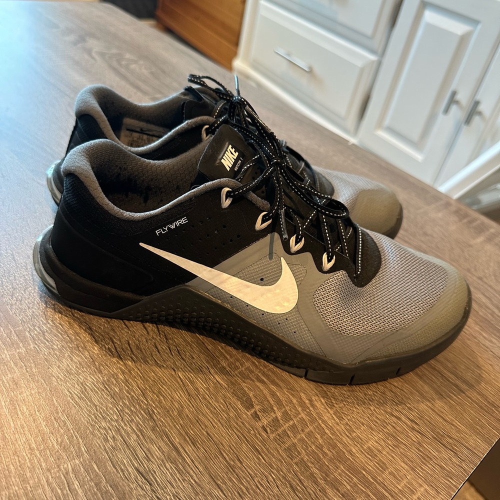 Nike Black and Gray Shoes